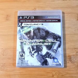 PS3 Splinter Cell Blacklist Tom Clancy's Special Edition Brand New